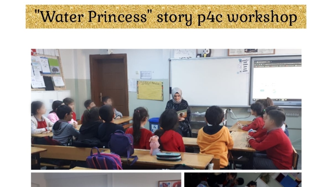 A Liveable World Whith P4c projemizin bu ayki hikayelerinden olan ''Su Prensesi'' adlı hikaye
